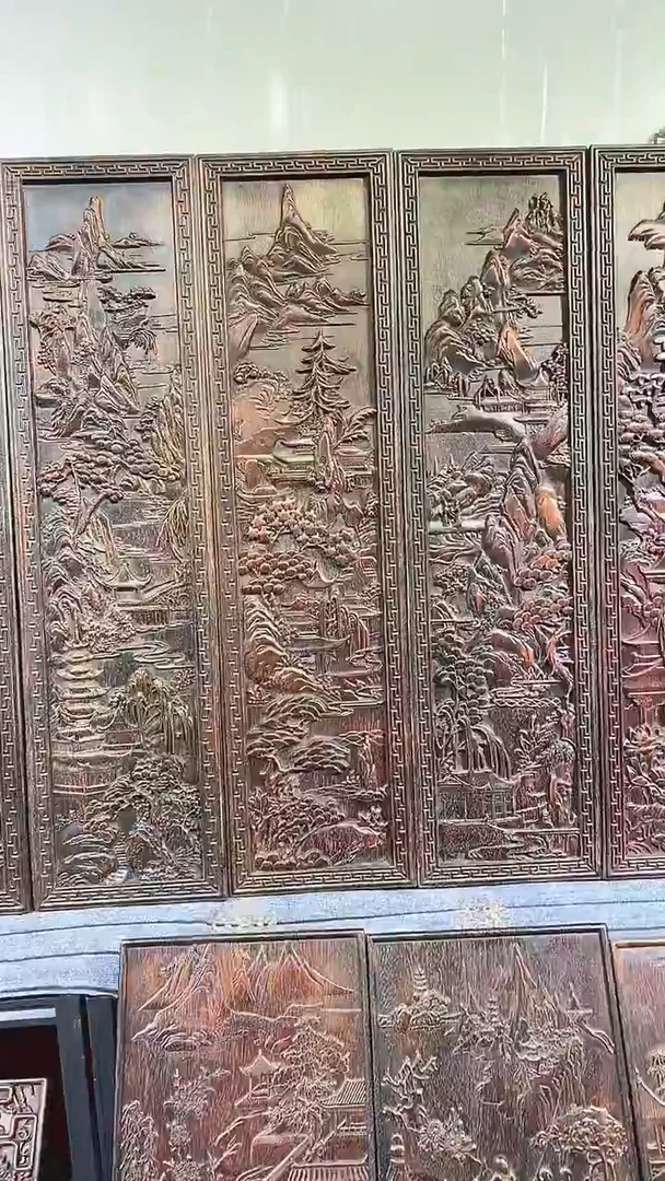 木蒲**心紫檀雕刻一物一拍