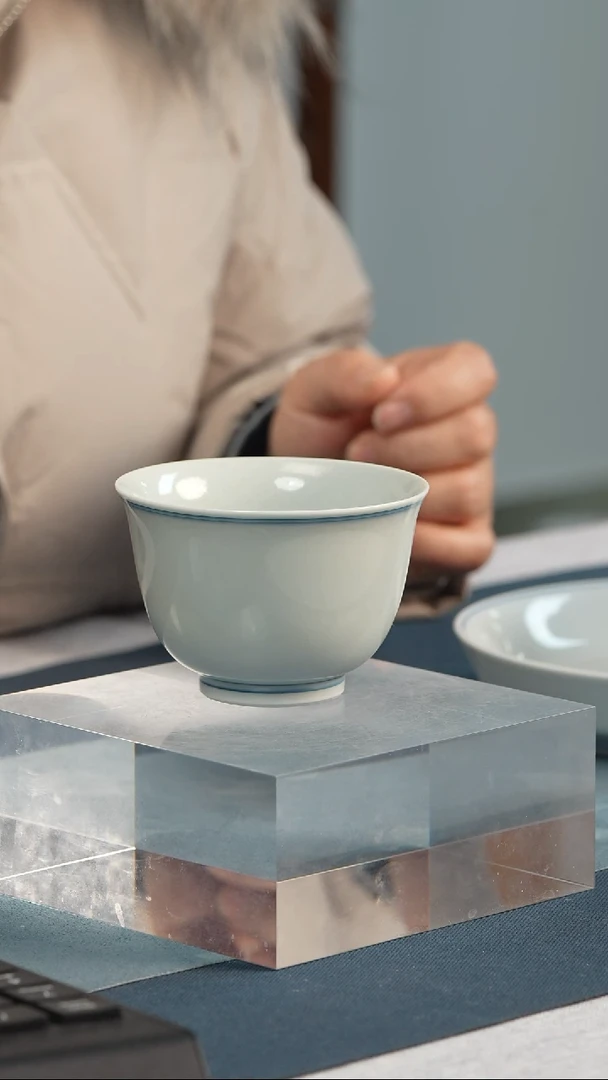 杯子瓷景德镇白胎杯子