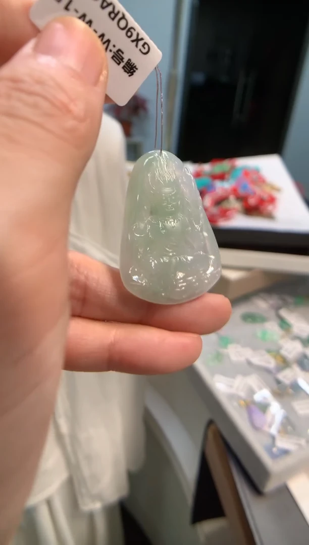 颈饰未镶嵌翡翠花件吊坠