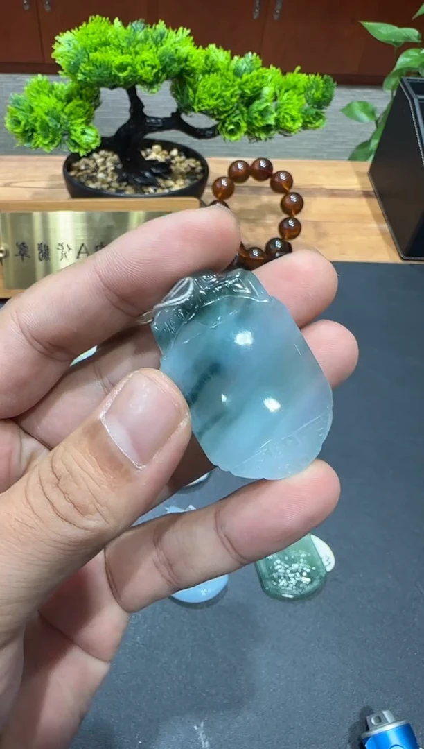 未镶嵌挂件翡翠D*A货翡翠多样性孤品