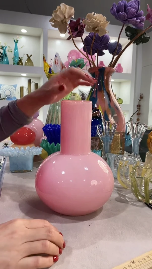 慕忆家手作琉璃花瓶