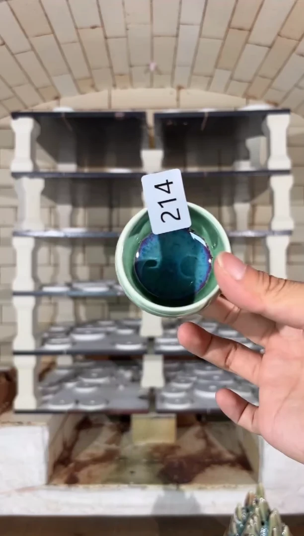 摆件精品窑变钧瓷茶器