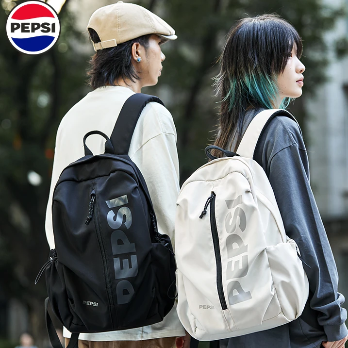 PEPSI百事双肩包男初高中大学生书包女通勤百搭户外旅行电脑背包