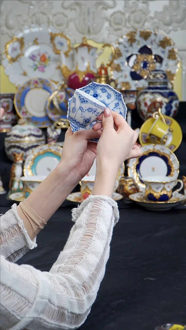 骨瓷婷婷中古器物如图所示36
