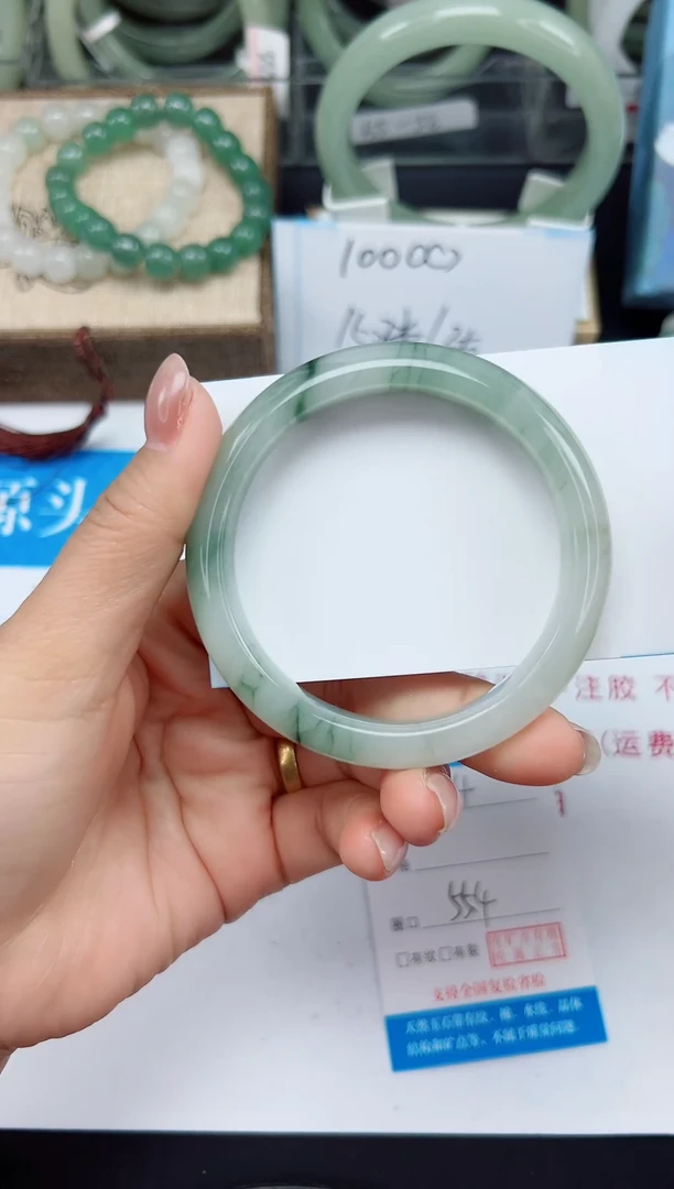 未镶嵌手镯石英质玉64-55/56