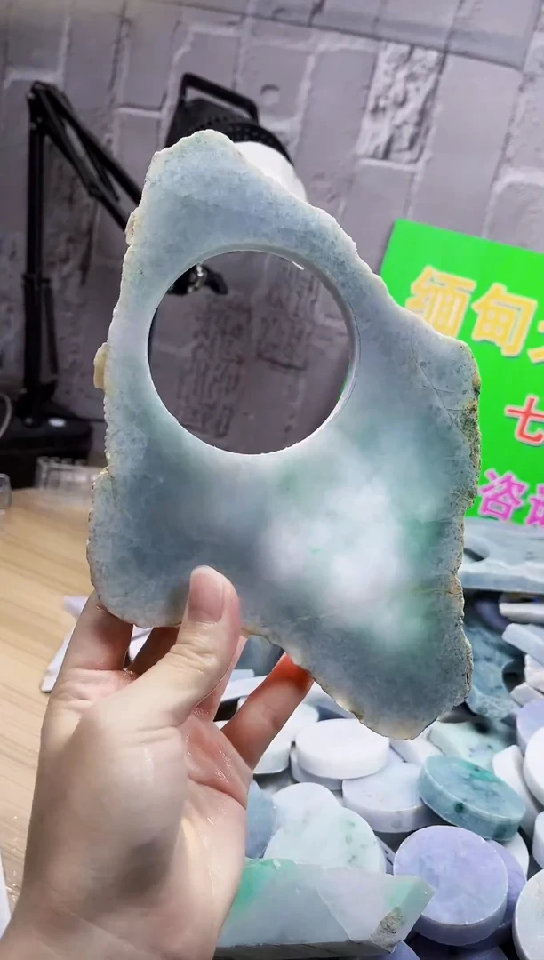 裸石翡翠天然翡翠A货640