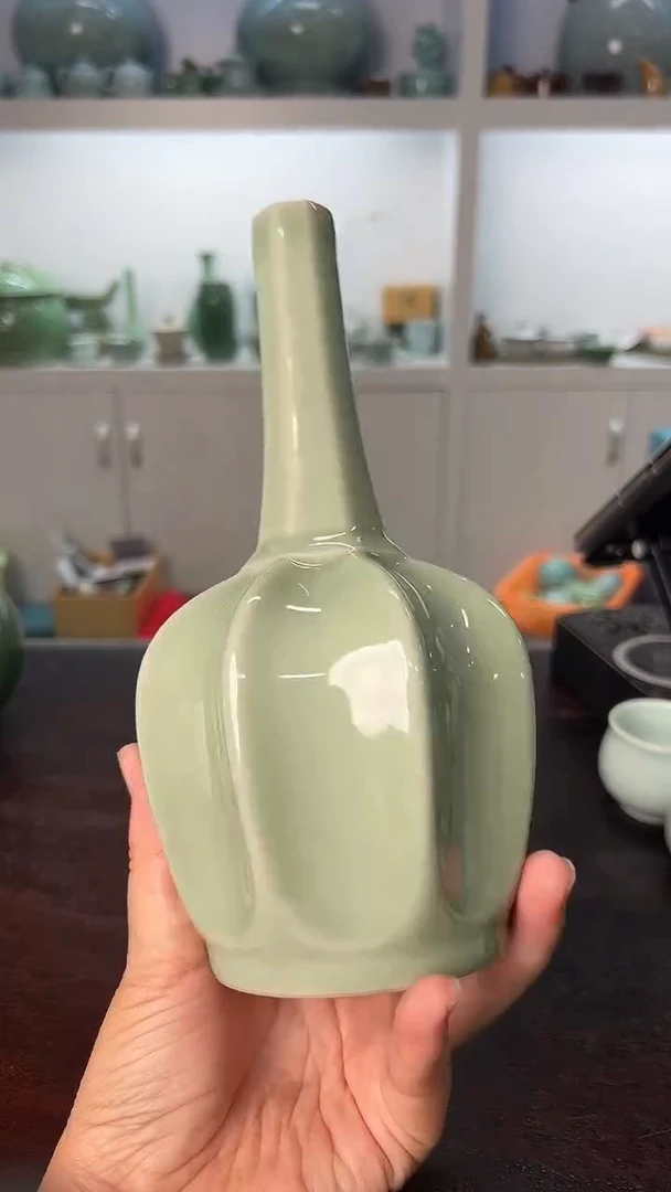 龙泉云间青瓷小米茶器