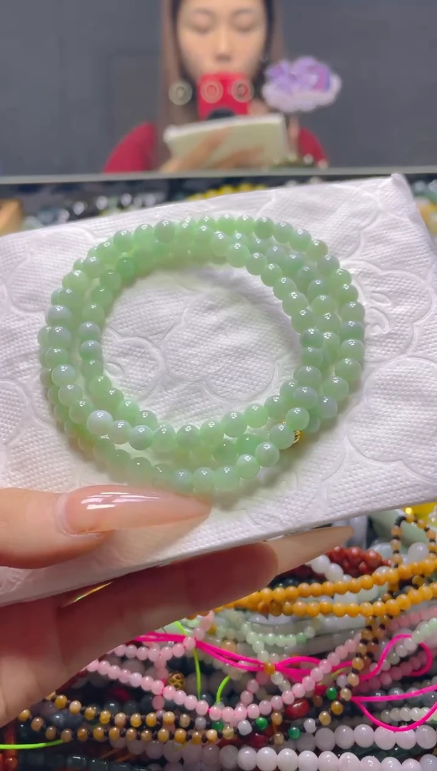 颈饰未镶嵌翡翠6MM