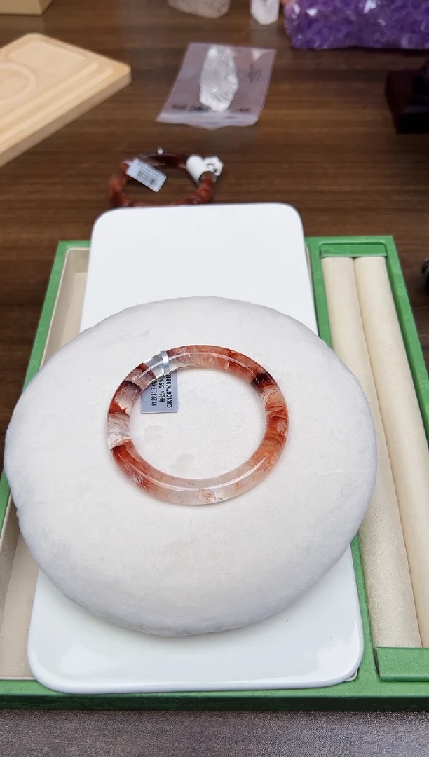 未镶嵌手镯水晶悦4185 圈口54