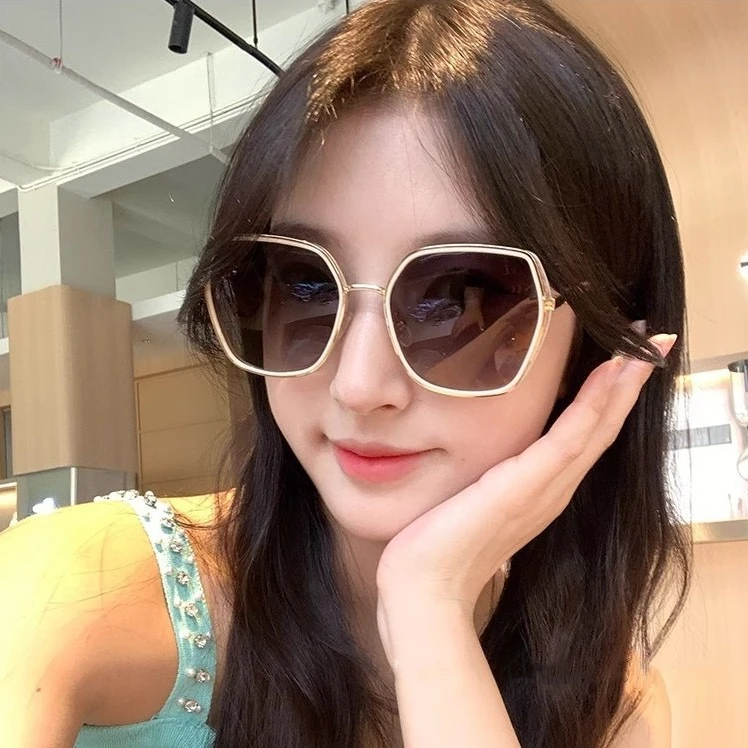 防紫外线大框眼镜大脸显瘦高级感网红百搭