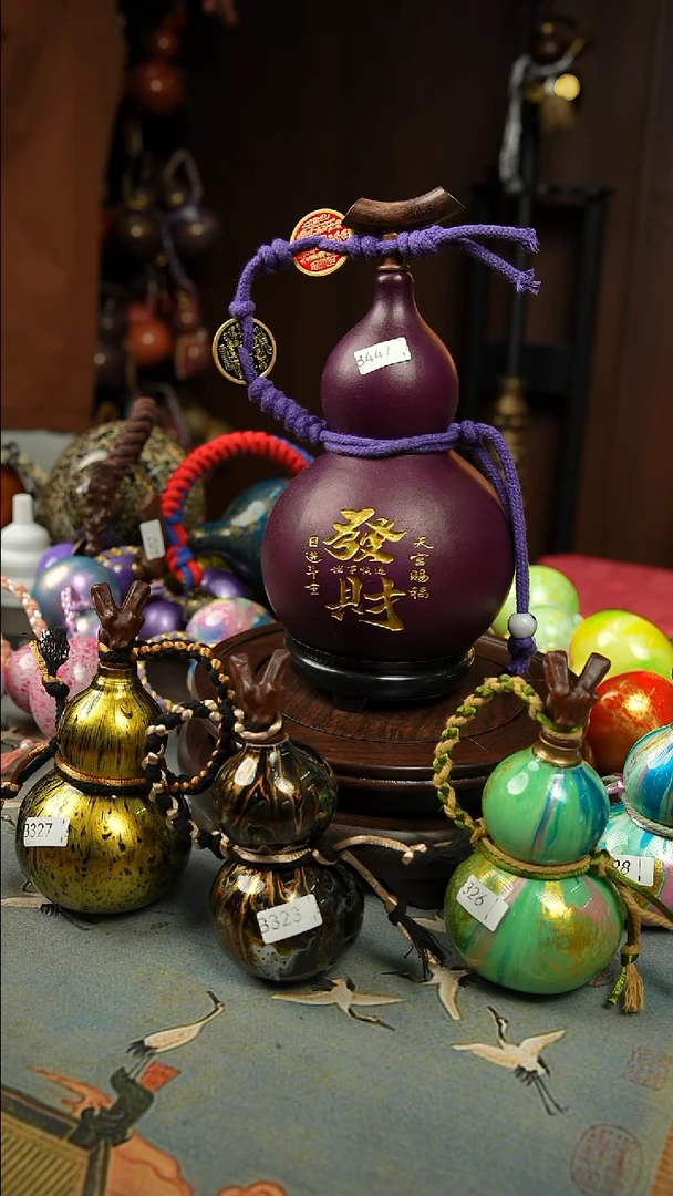 447号500ml左右非遗大漆酒葫芦