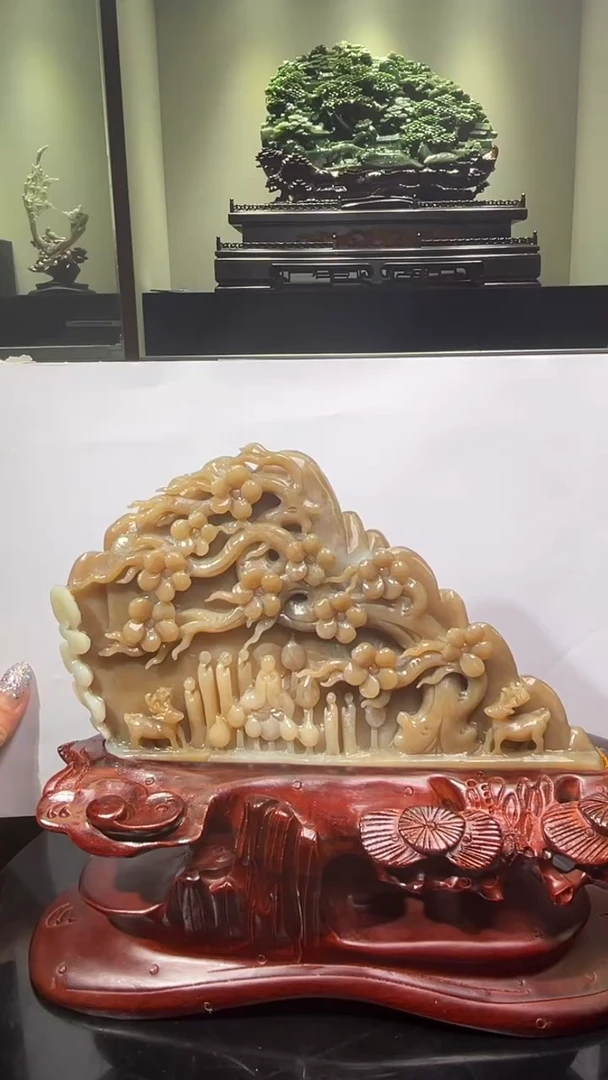 未镶嵌和田玉摆件摆件