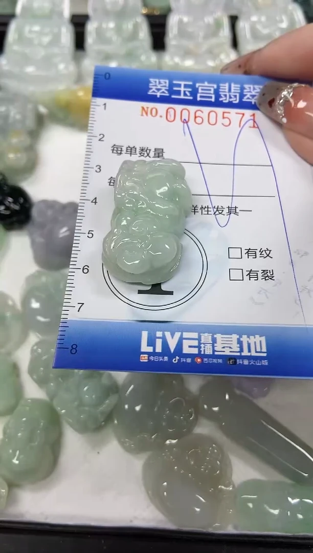 【闪购商品】翡翠颈饰未镶嵌闪购商品0060571