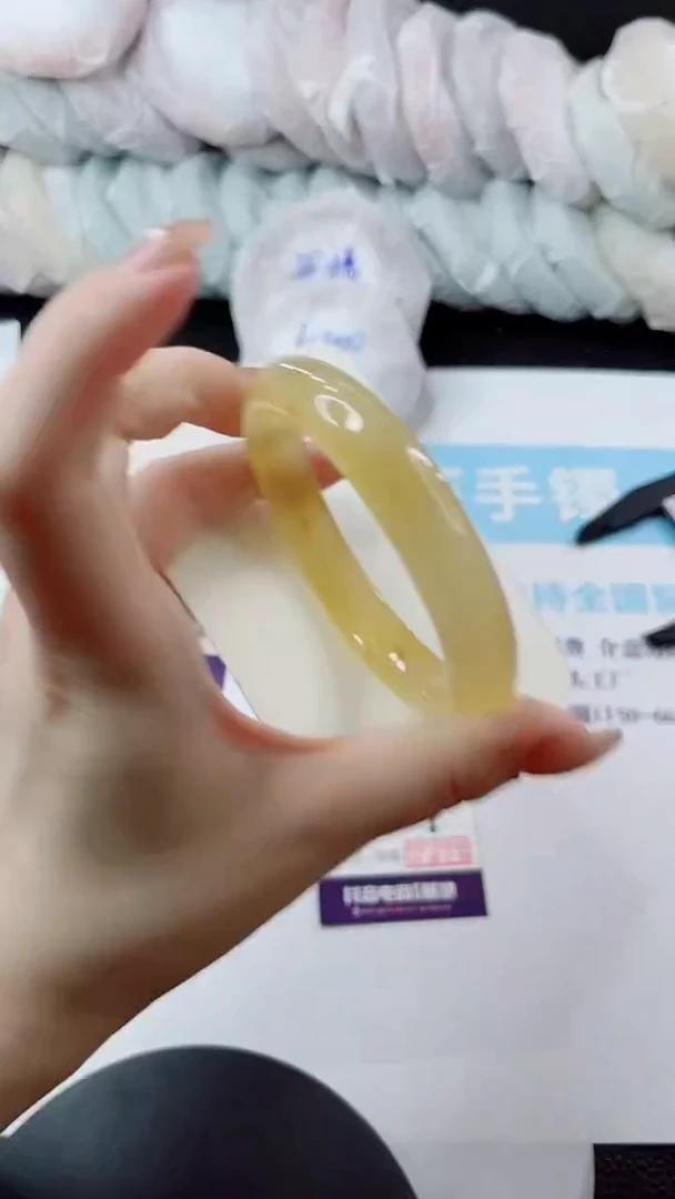 未镶嵌手镯石英质玉多样性发货L144-64