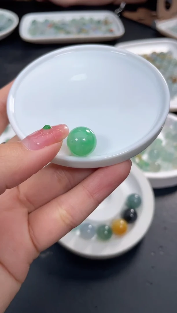 未镶嵌定制翡翠可*啊A156