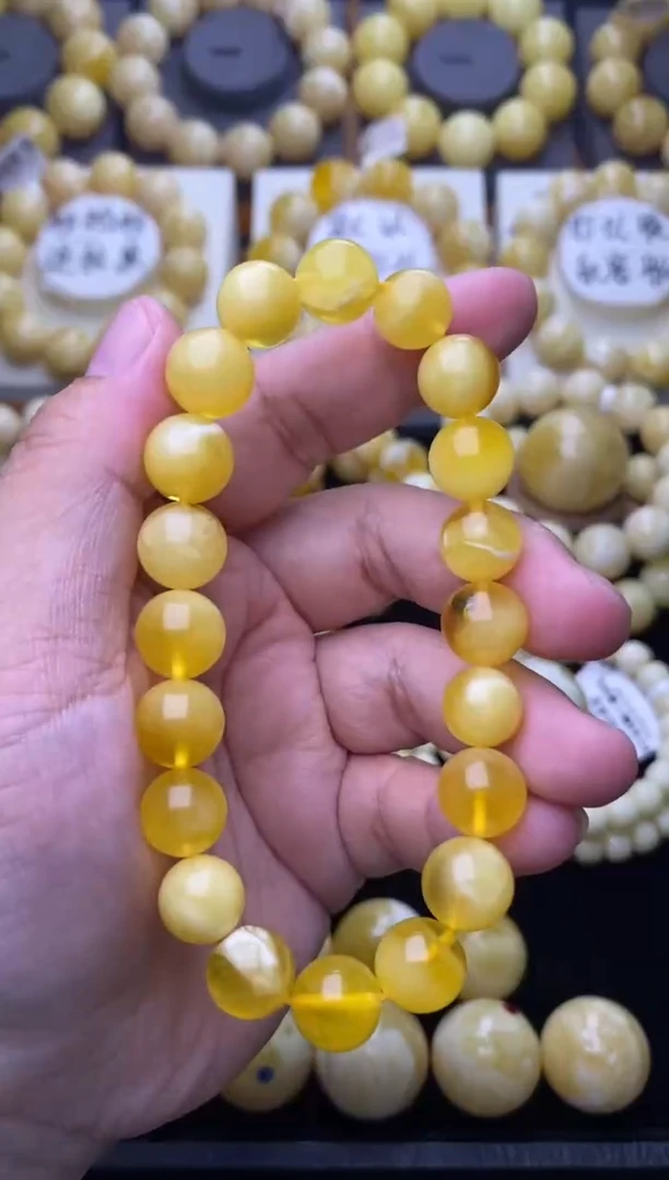 裸石琥珀未镶嵌 大小姐珠宝严选41