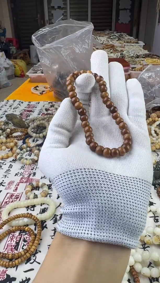 【闪购商品】库克手串库克蒜瓣大肠有冰纹棕眼棕线