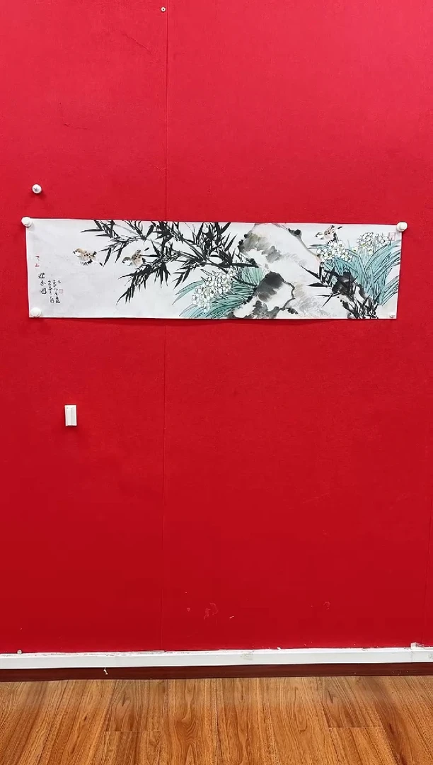 国画y天津人美-徐兰舸写意花鸟4平尺
