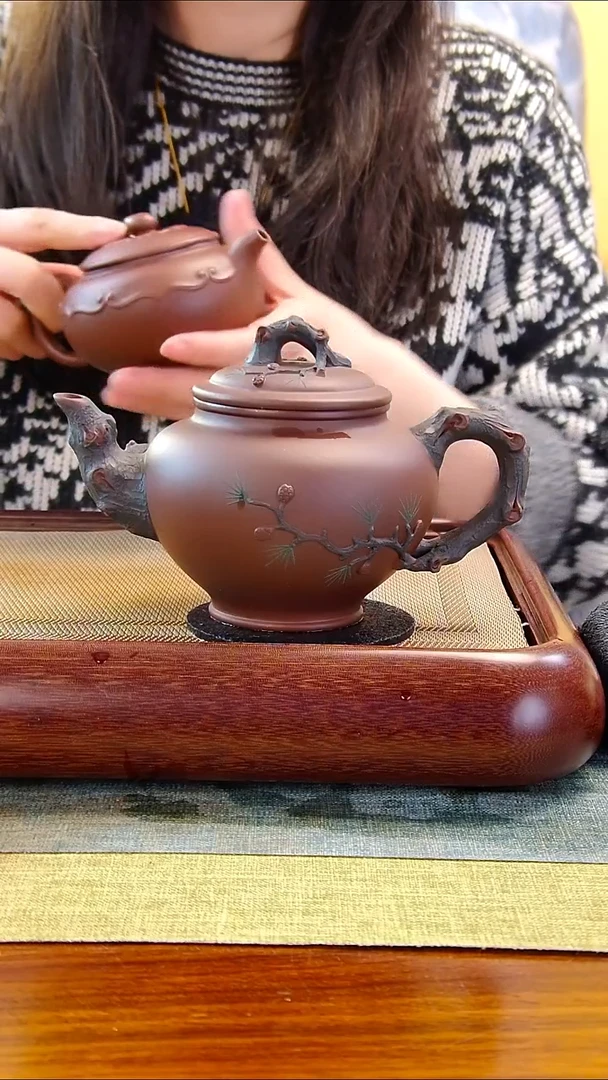 茶壶紫砂徐记福康 原矿紫砂 14