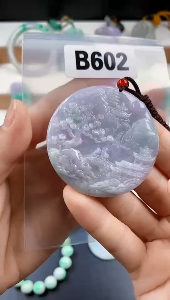 颈饰未镶嵌翡翠天然翡翠吊坠挂件