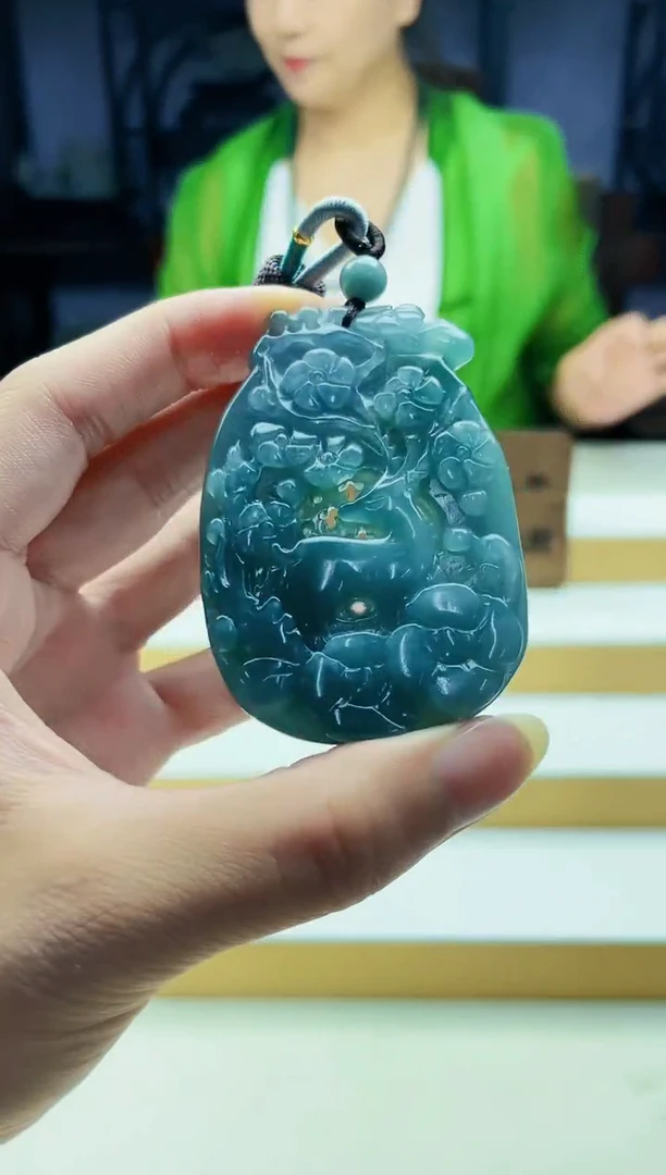 未镶嵌定制翡翠毛货09040062