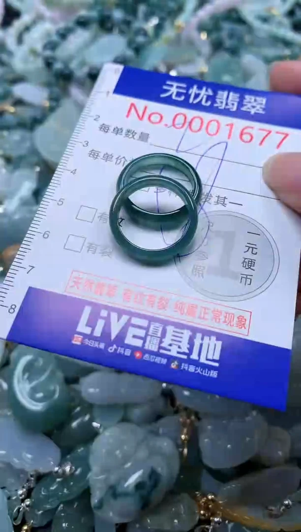 翡翠未镶嵌吊坠(不含链)1677