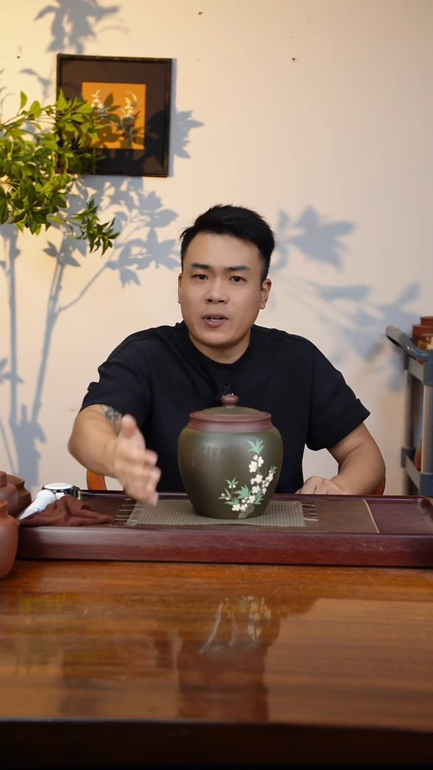 宜兴原矿紫砂茶叶罐