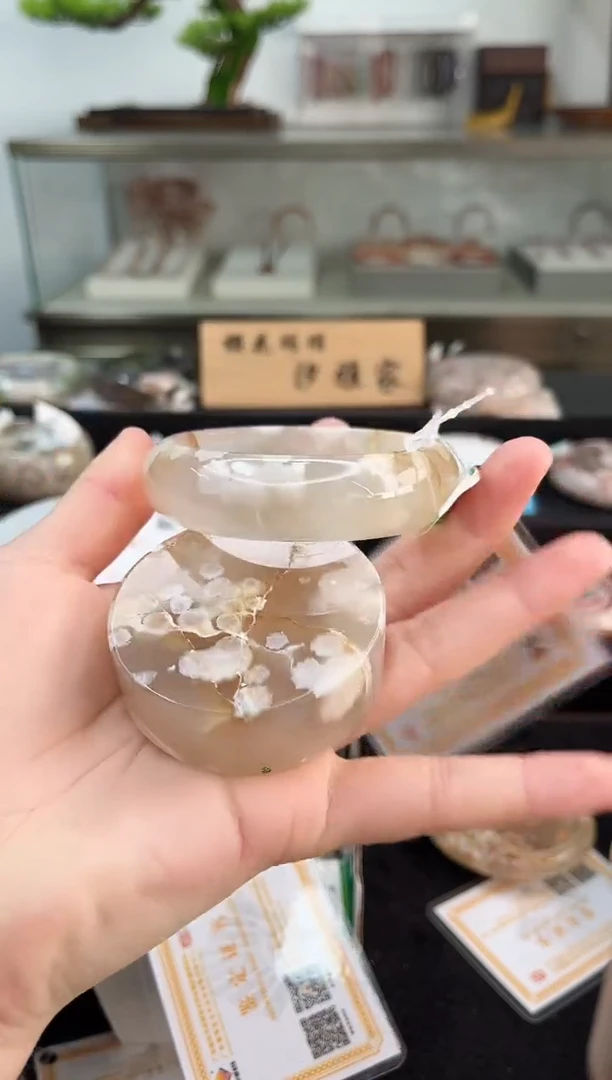 未镶嵌手镯石英质玉60圈口（赠品镯心）1378924