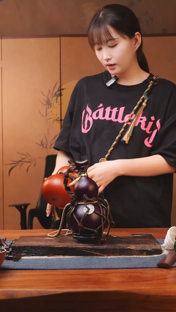 298号精品大漆葫芦防腐防渗装水茶酒