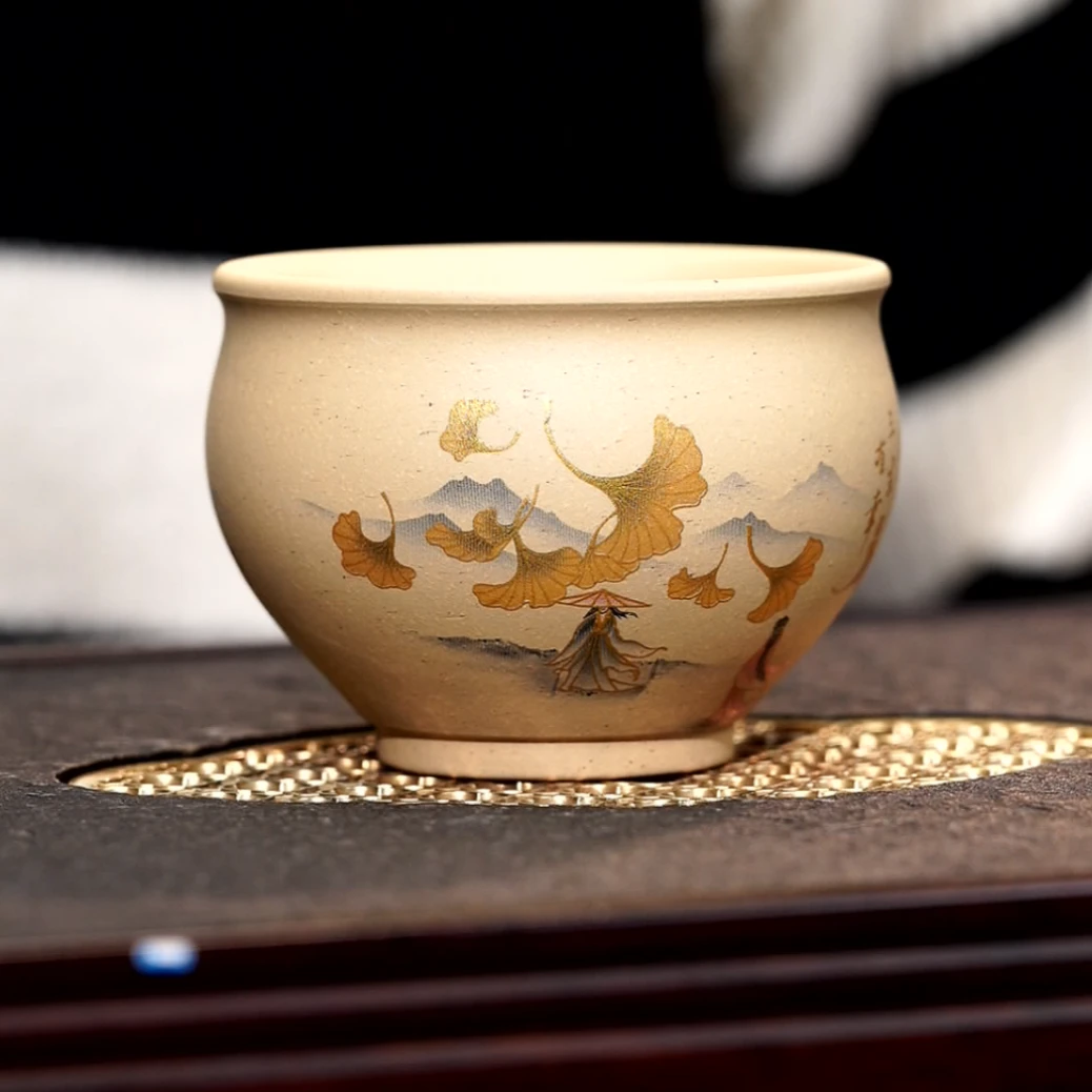 B50珐琅彩大口缸杯