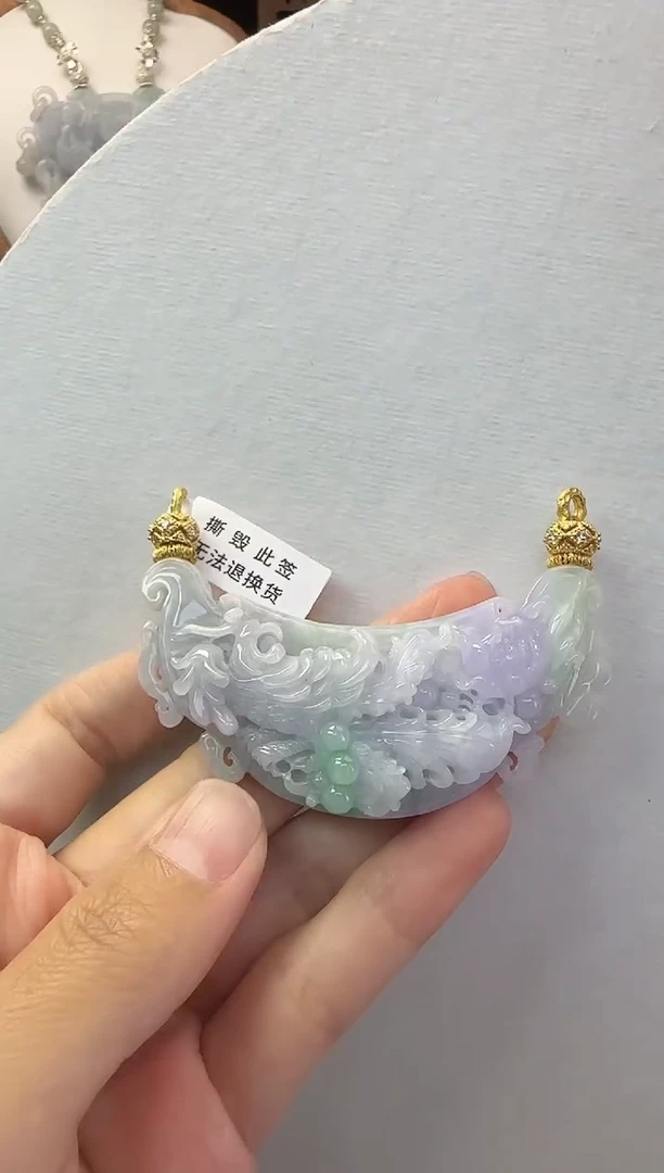颈饰未镶嵌翡翠国风原创