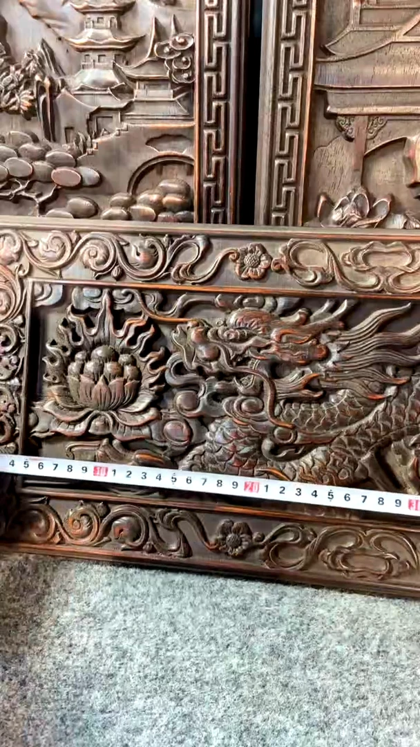 【闪购商品】木A715紫檀雕刻一物一拍直播间为准