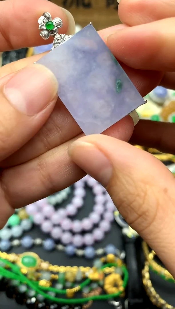 【闪购商品】翡翠颈饰18K金镶嵌288-中国好珍宝