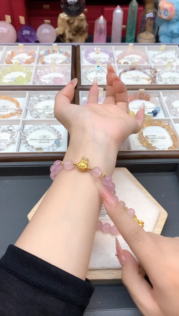 水晶手串未镶嵌拉BU