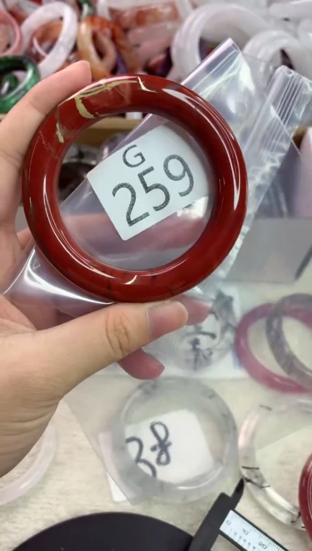 水晶手镯未镶嵌G259-55