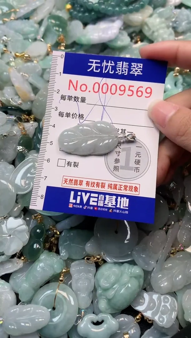 颈饰未镶嵌翡翠9569