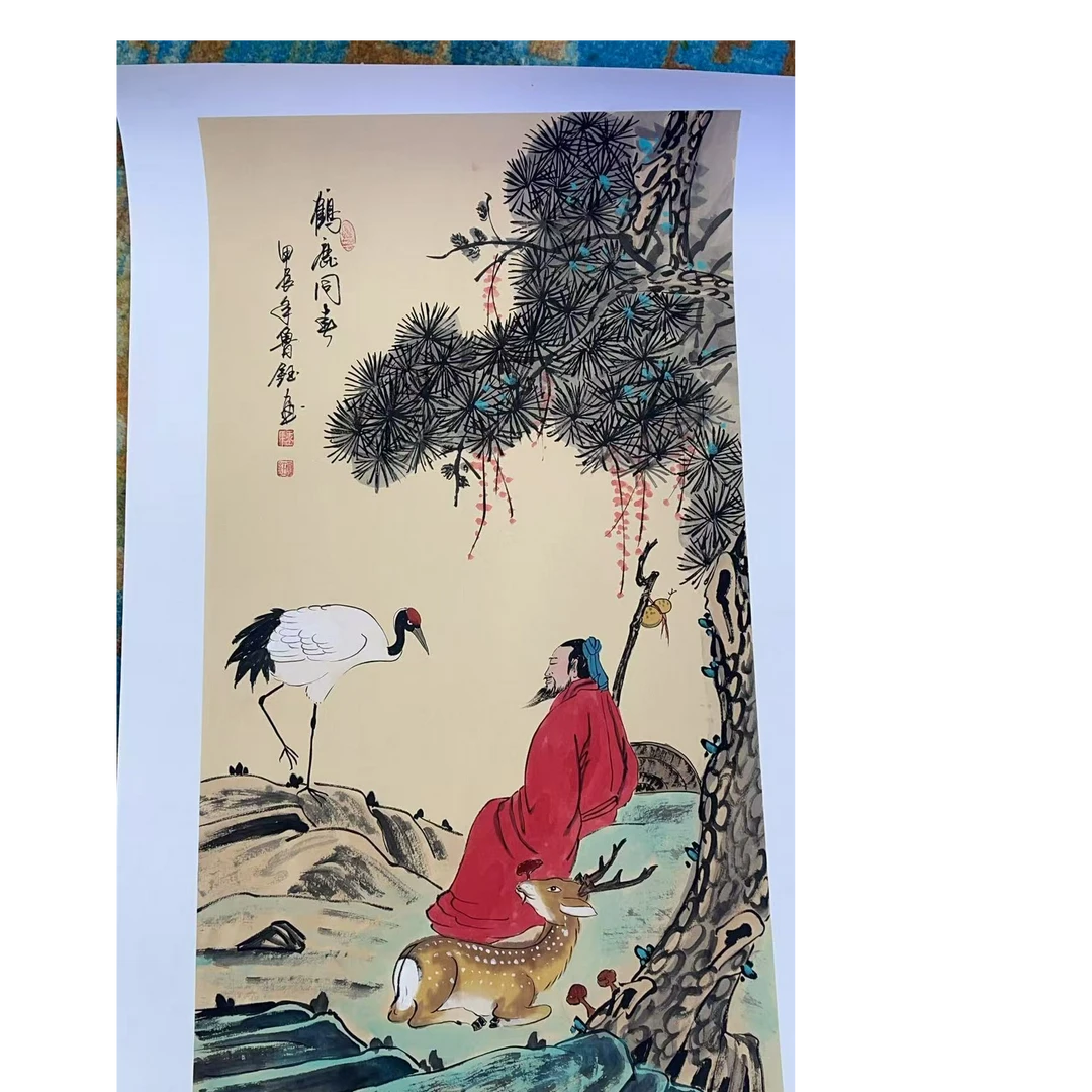 橱窗展示/文峰艺术展厅/王奉超（笔名：鲁钰）宣纸国画/带证书带授权