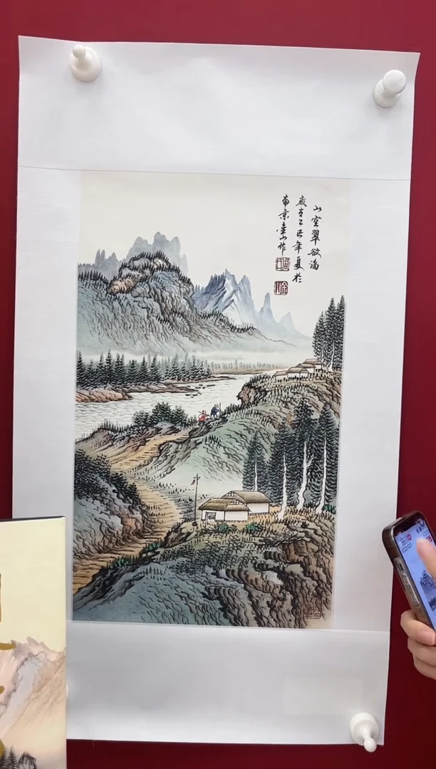 国画周金山老师画作