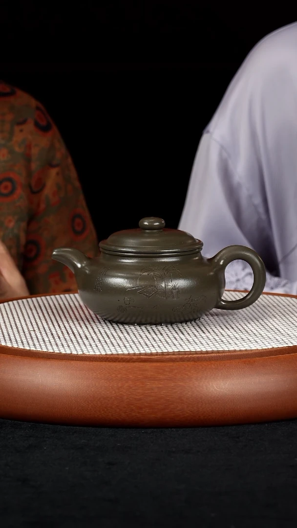 【k083】仿古宜兴紫砂YYF