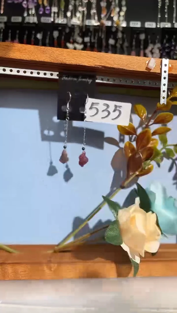 【闪购商品】紫晶耳饰银S925镶嵌喜欢拍