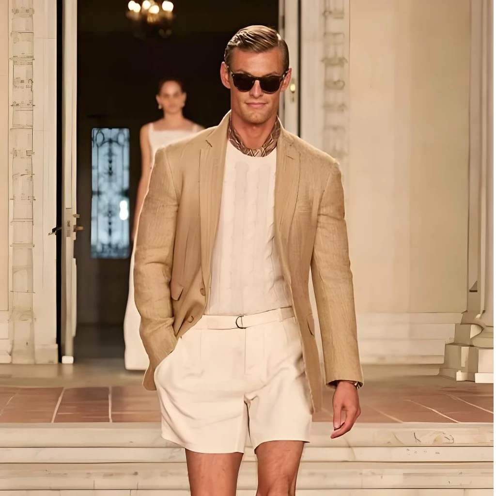 【小K专属】2025夏季新款高奢男装T恤男女同款短袖拼色圆领宽松