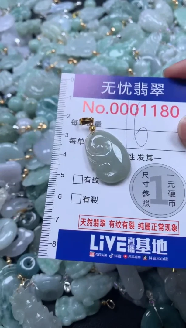 颈饰未镶嵌翡翠1180