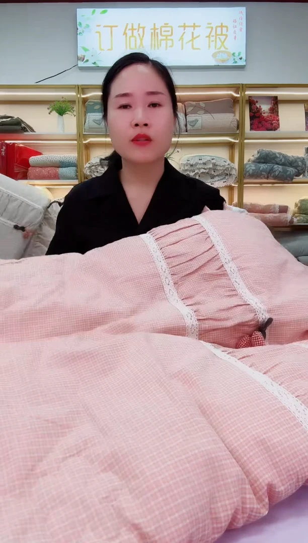 棉高品质纱布秋冬被
