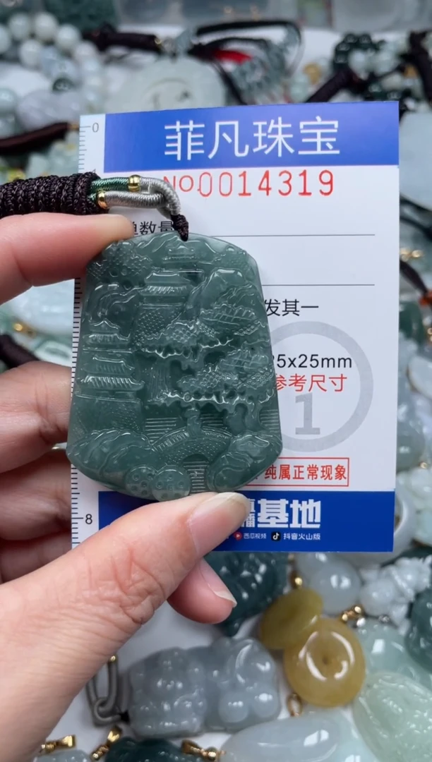 颈饰未镶嵌翡翠14319