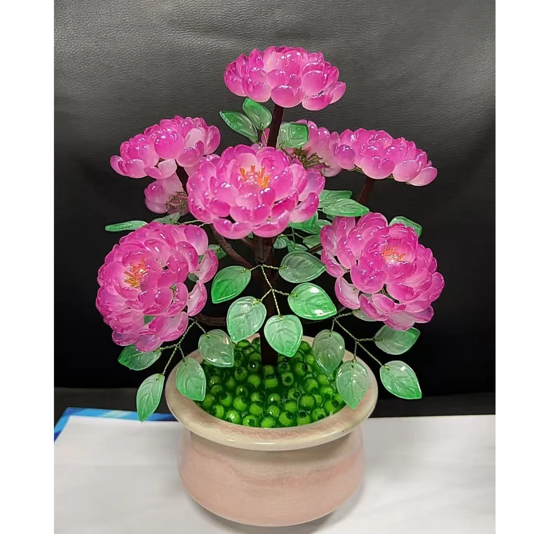 琉璃 芍药(老桩) 手工DIY材料包