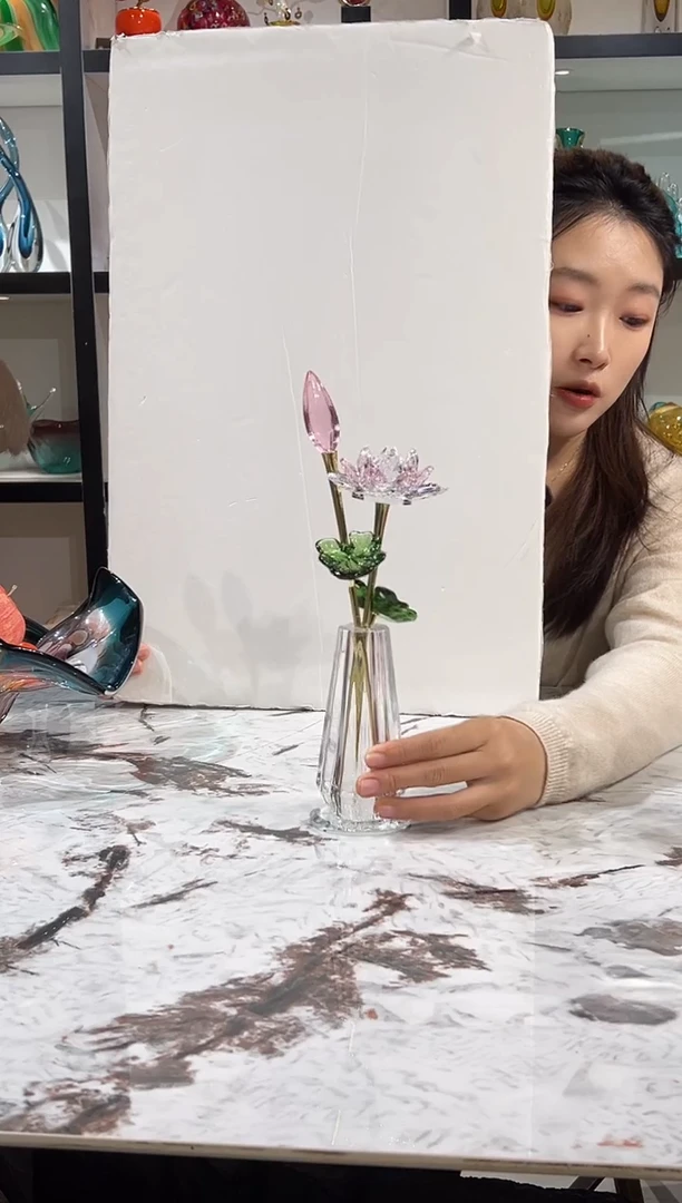 新款莲花摆件 现货