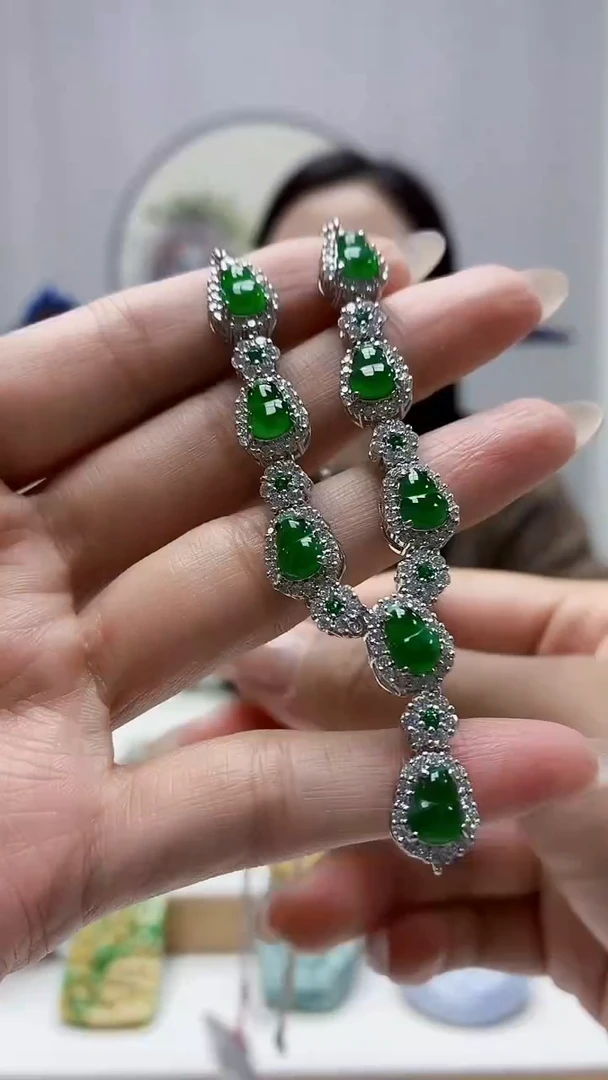 未镶嵌定制翡翠4852MM-jj挂件29