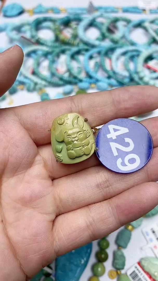 【闪购商品】绿松石戒指合金戒指429