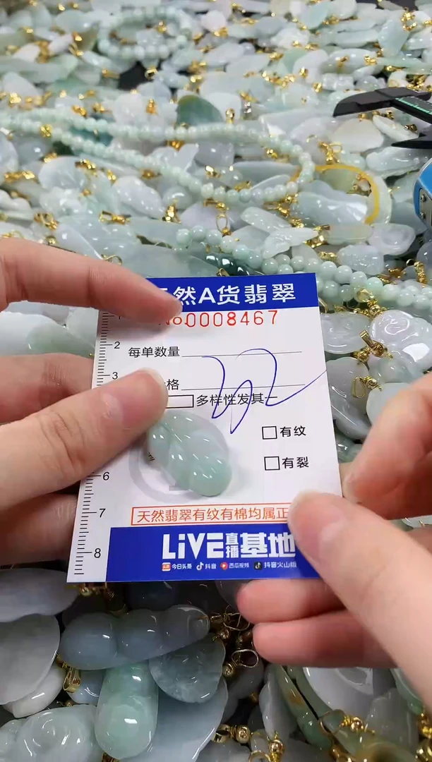颈饰未镶嵌翡翠天然a货翡翠