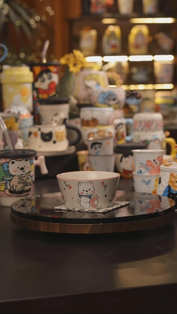景德镇釉下彩绘设计师款式陶瓷